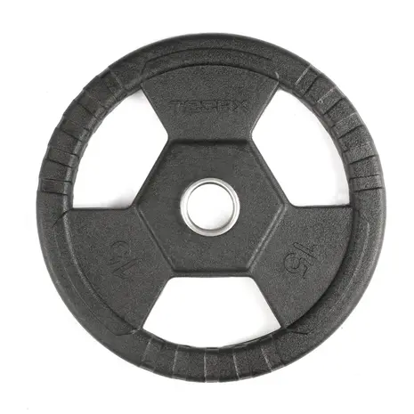 Toorx Fitness Rubber Olympische Halterschijf 50mm - Met Handvaten Toorx Fitness Rubber Olympische Halterschijf 50mm - Met Handvaten
