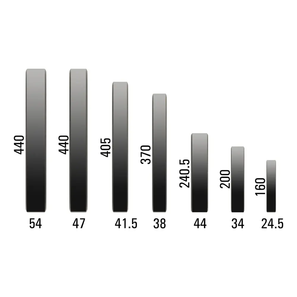 Toorx Fitness Rubber Olympische Halterschijf 50mm - Met Handvaten Toorx Fitness Rubber Olympische Halterschijf 50mm - Met Handvaten