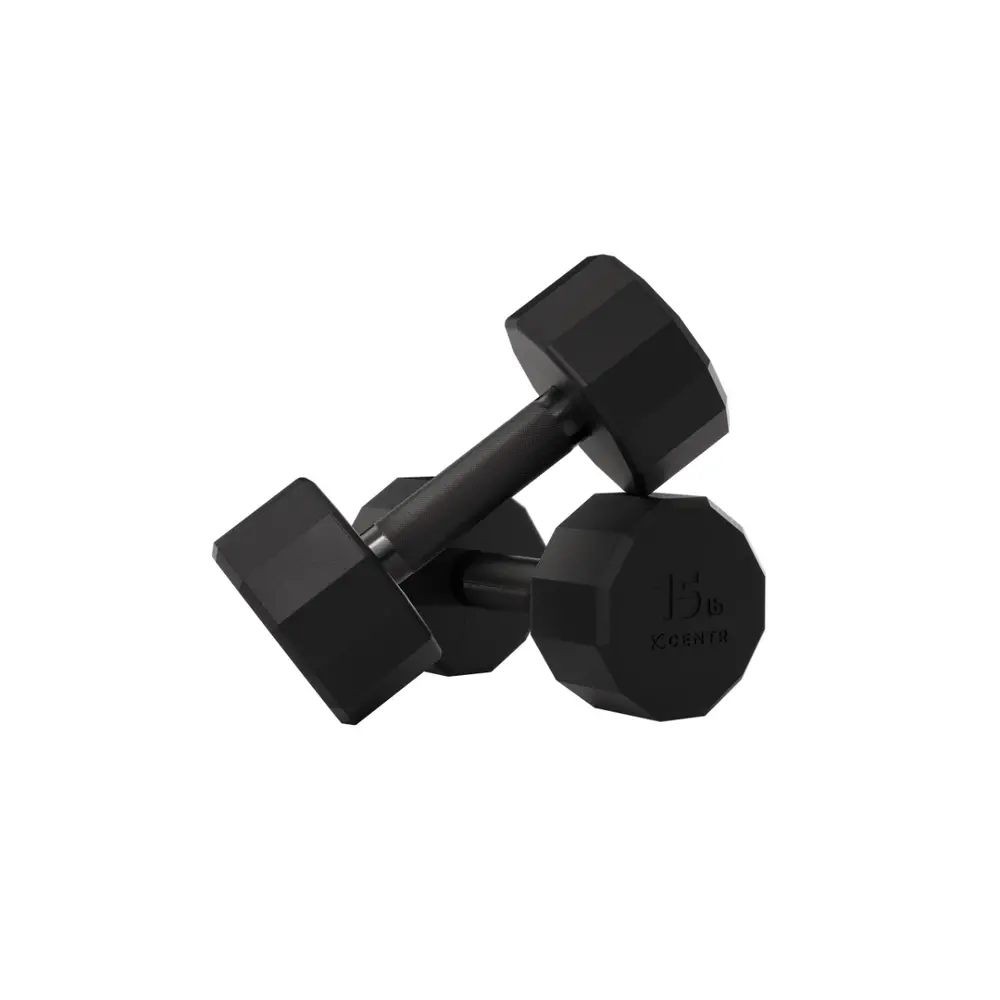 Centr Dumbbell Tower met 12-delige dumbbellset (4 - 14 kg) Centr Dumbbell Tower met 12-delige dumbbellset (4 - 14 kg)