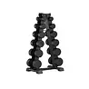 Centr Dumbbell Tower met 12-delige dumbbellset (4 - 14 kg) Centr Dumbbell Tower met 12-delige dumbbellset (4 - 14 kg)