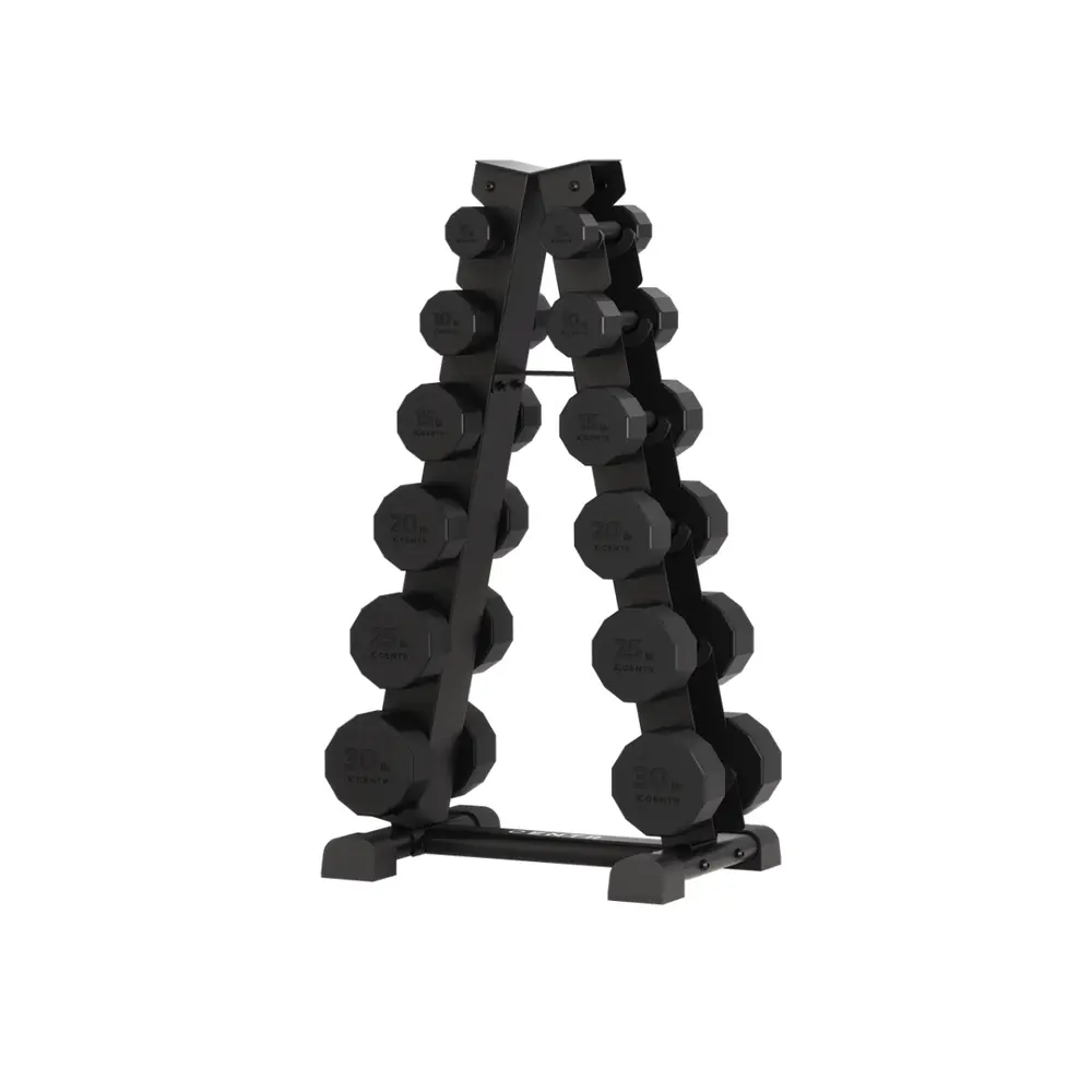 Centr Dumbbell Tower met 12-delige dumbbellset (4 - 14 kg) Centr Dumbbell Tower met 12-delige dumbbellset (4 - 14 kg)