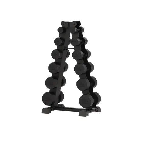 Centr Dumbbell Tower met 12-delige dumbbellset (4 - 14 kg) Centr Dumbbell Tower met 12-delige dumbbellset (4 - 14 kg)