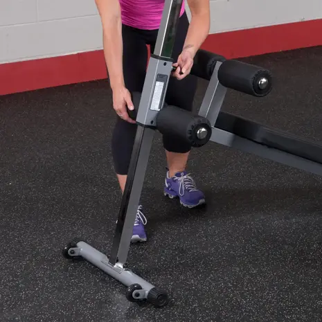 Body-Solid GAB60B Pro Style Buikspierbank - Verstelbaar - Zwart