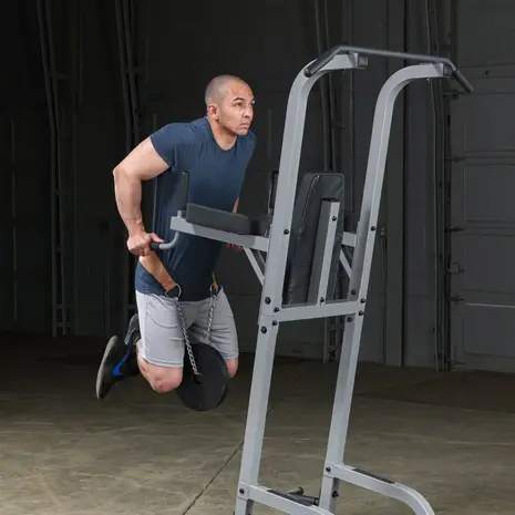 Body-Solid GVKR82B Vertical Knee Raise - VKR - Zwart