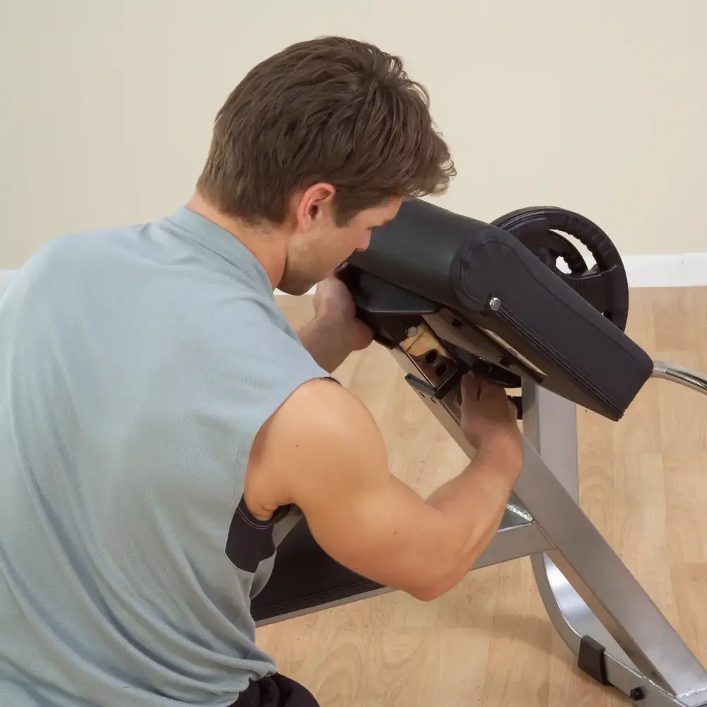 Body-Solid GPCB329B Preacher Curl Bankje - Zwart