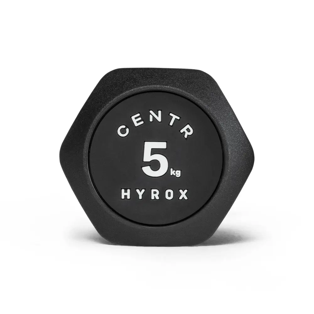 Centr x Hyrox Urethane Dumbbell 5KG Centr x Hyrox Urethane Dumbbell 5KG