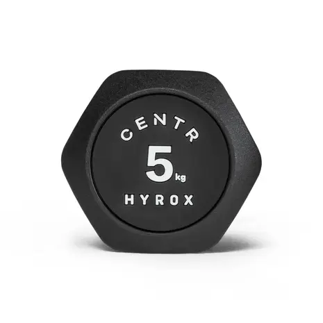 Centr x Hyrox Urethane Dumbbell 5KG Centr x Hyrox Urethane Dumbbell 5KG