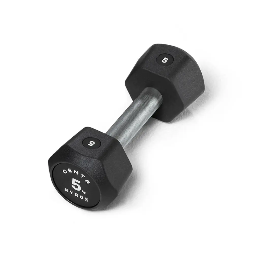 Centr x Hyrox Urethane Dumbbell 5KG Centr x Hyrox Urethane Dumbbell 5KG