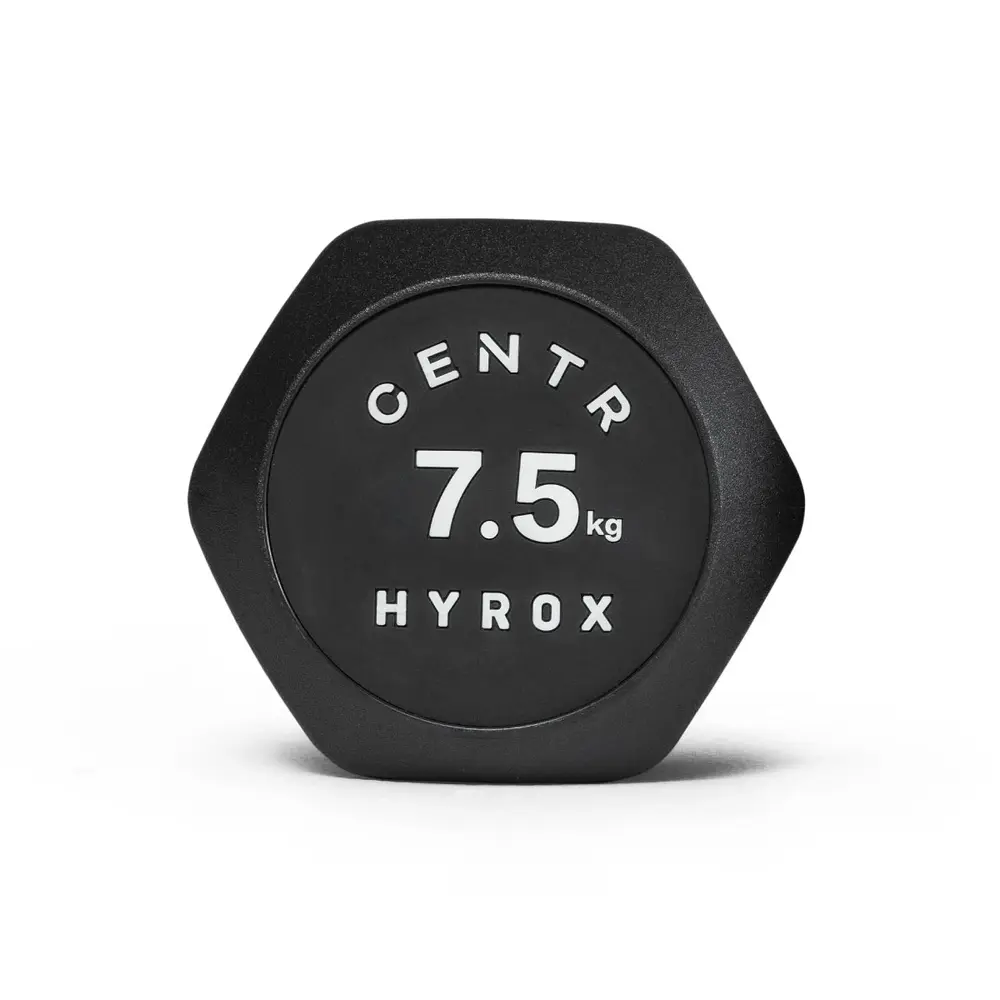 Centr x Hyrox Urethane Dumbbell 7.5KG Centr x Hyrox Urethane Dumbbell 7.5KG