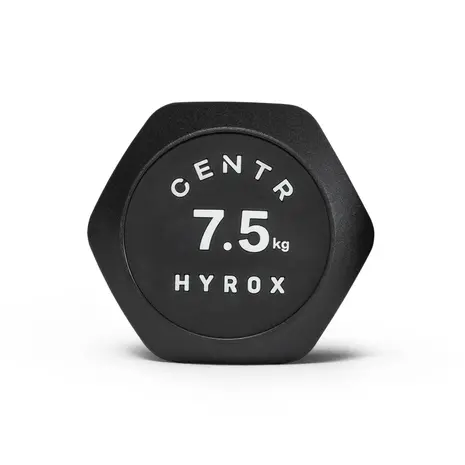Centr x Hyrox Urethane Dumbbell 7.5KG Centr x Hyrox Urethane Dumbbell 7.5KG