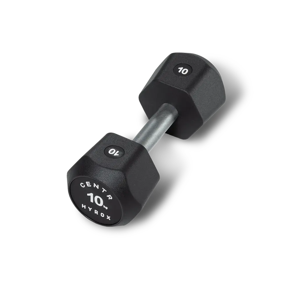 Centr x Hyrox Urethane Dumbbell 10KG Centr x Hyrox Urethane Dumbbell 10KG