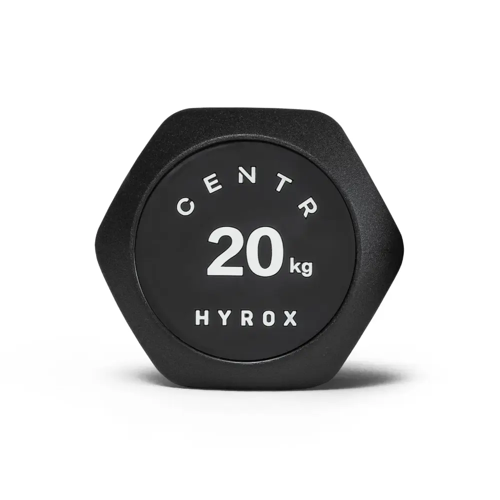 Centr x Hyrox Urethane Dumbbell 20KG Centr x Hyrox Urethane Dumbbell 20KG