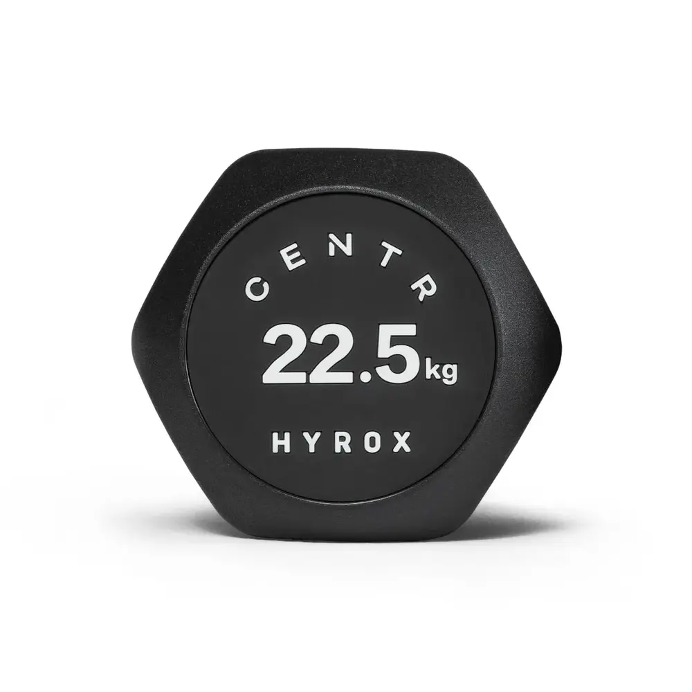 Centr x Hyrox Urethane Dumbbell 22.5KG Centr x Hyrox Urethane Dumbbell 22.5KG