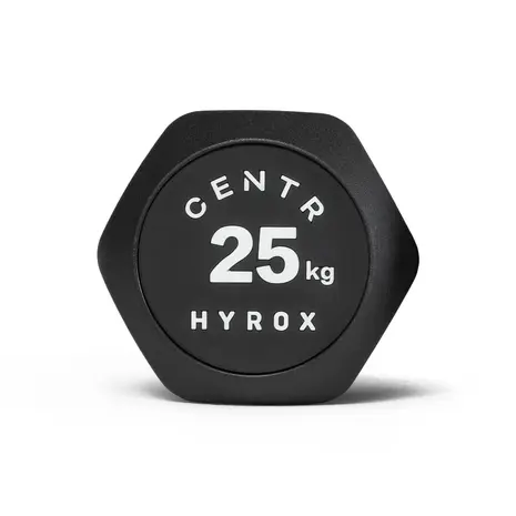 Centr x Hyrox Urethane Dumbbell 25KG Centr x Hyrox Urethane Dumbbell 25KG