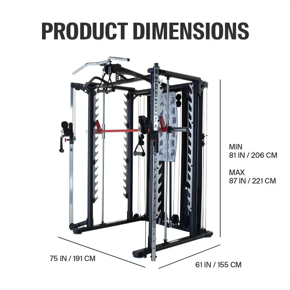 Inspire SCS Smith Cage System - incl. Trainingsbank Inspire SCS Smith Cage System - incl. Trainingsbank