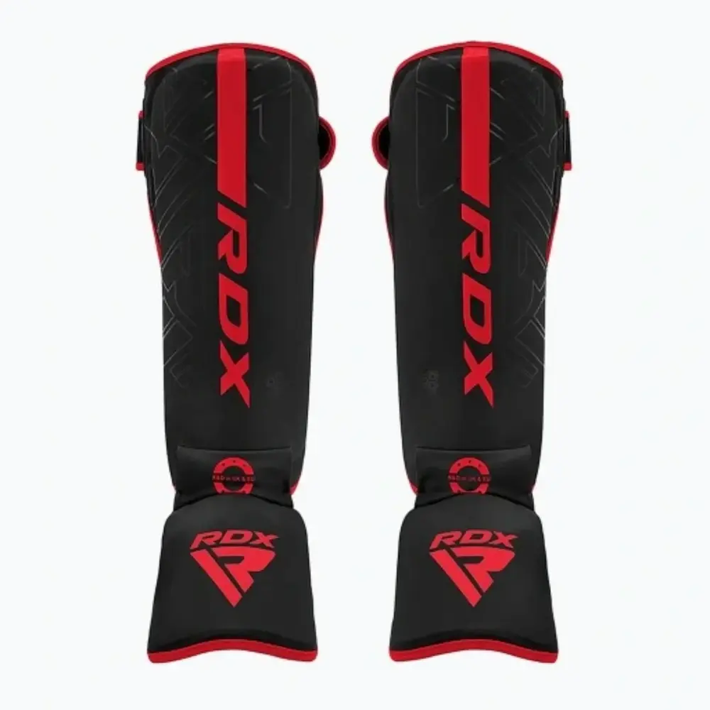 RDX Sports F6 Kara MMA Scheenbeschermers - Rood RDX Sports F6 Kara MMA Scheenbeschermers - Rood