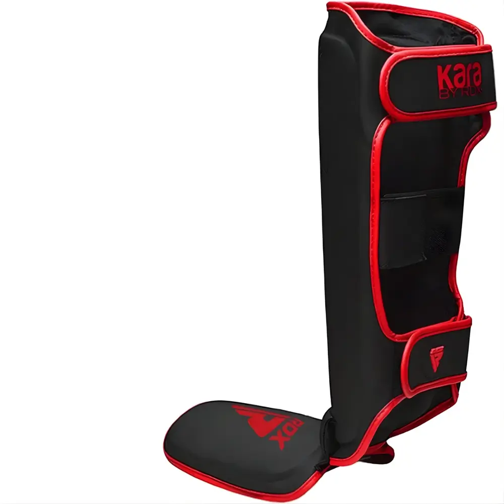 RDX Sports F6 Kara MMA Scheenbeschermers - Rood RDX Sports F6 Kara MMA Scheenbeschermers - Rood