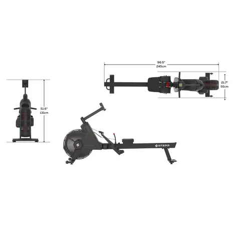 STEPR Performance Rower XL VPR LCD Scherm