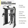 Inspire SF6 Home Gym Functional Trainer with Selectorized Smith Bar