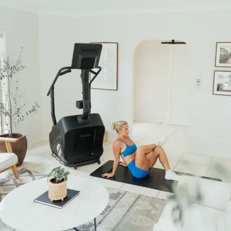 STEPR Stair climber Classic LED compact voor thuis STEPR Stair climber Classic LED compact voor thuis