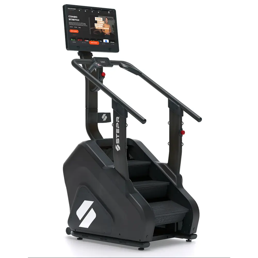 STEPR Pro+ Stair Climber 27" HD Touchscreen STEPR Pro+ Stair Climber 27" HD Touchscreen