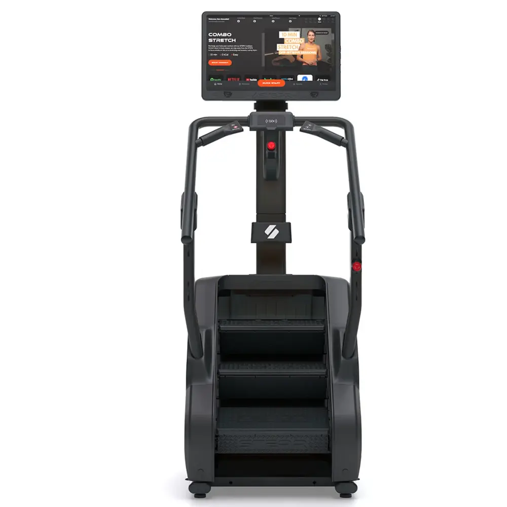 STEPR Pro+ Stair Climber 27" HD Touchscreen STEPR Pro+ Stair Climber 27" HD Touchscreen