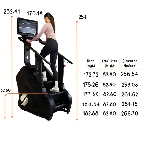 STEPR XL+ Stair Climber 27" HD Touchscreen STEPR XL+ Stair Climber 27" HD Touchscreen