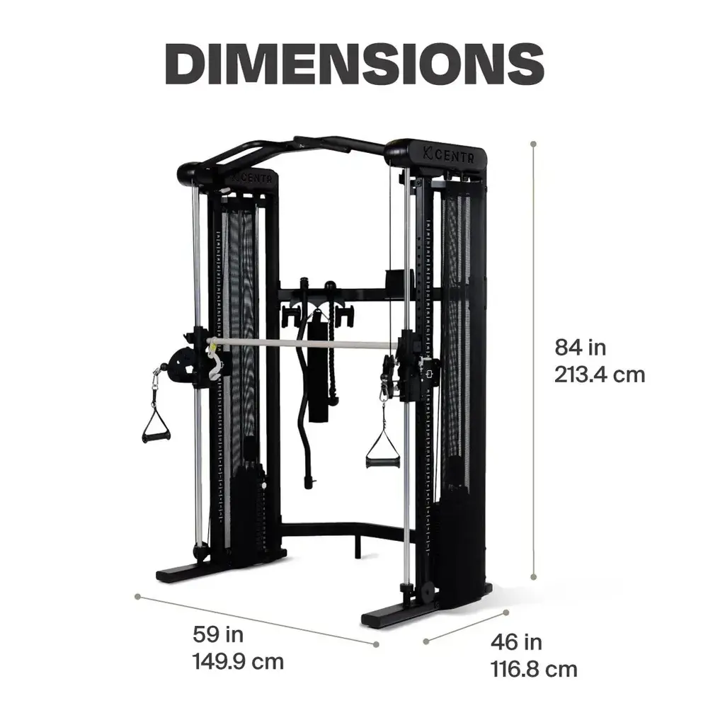 Centr 3 Home Gym met FLB2B Trainingsbank Centr 3 Home Gym met FLB2B Trainingsbank