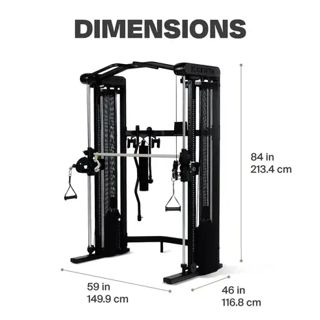 Centr 3 Home Gym met FLB2B Trainingsbank Centr 3 Home Gym met FLB2B Trainingsbank