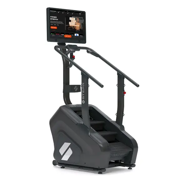 Stairmaster Mini-stepper voor thuis, instelbare weerstand met intelligent display, 150 kg, fitnessuitrusting voor thuis (weerstand niet instelbaar