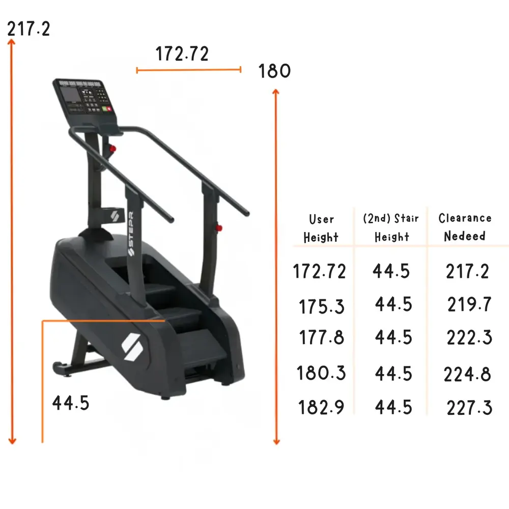STEPR GO Stair Climber LED Scherm STEPR GO Stair Climber LED Scherm