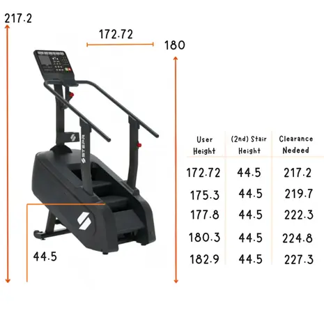 STEPR GO Stair Climber LED Scherm STEPR GO Stair Climber LED Scherm