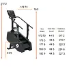 STEPR GO Stair Climber LED Scherm STEPR GO Stair Climber LED Scherm