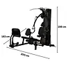 Inspire M2 Multi Gym Package met Leg Press