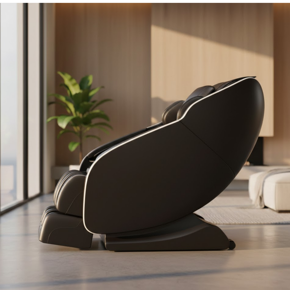 NRG Wellness Massagestoel Deluxe Zwart