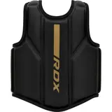 RDX Sports BORSTBESCHERMER F6 MAT ZWART met GOUD