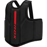 RDX Sports BORSTBESCHERMER F6 MAT ZWART met ROOD