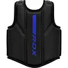 RDX Sports BORSTBESCHERMER F6 MAT ZWART met BLAUW