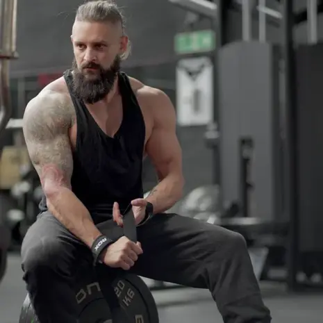 RDX Sports POLSBANDEN VOOR KRACHTTRAINING ZWART