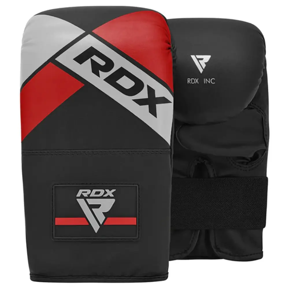 RDX Sports BOKSZAKMITTS F2 ZILVER ZWART