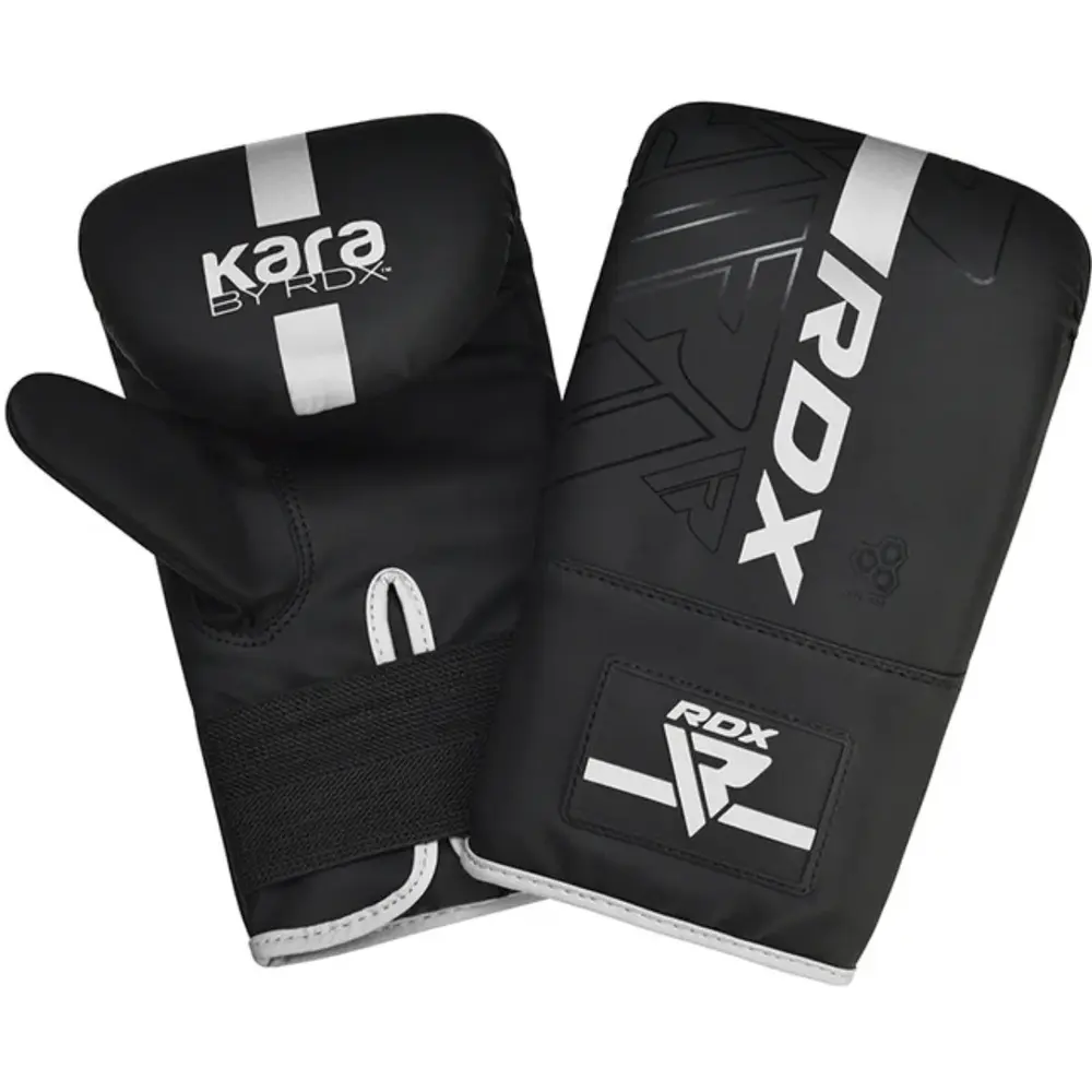 RDX Sports BOKSZAKMITTS F6 MAT ZWART met WIT