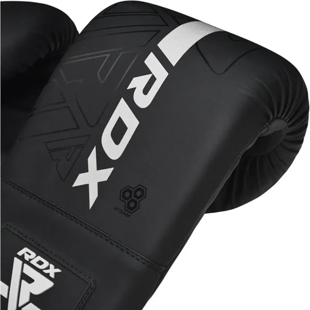 RDX Sports BOKSZAKMITTS F6 MAT ZWART met WIT