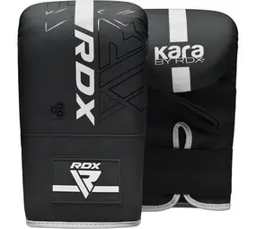 RDX Sports BOKSZAKMITTS F6 MAT ZWART met WIT