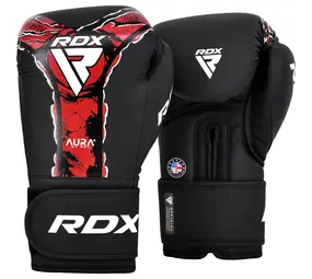 RDX Sports BOKSHANDSCHOEN AURA F17 ZWART ROOD