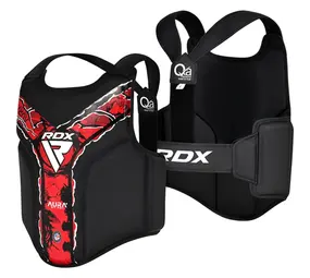 RDX Sports BORSTBESCHERMER AURA F17 ZWART en ROOD