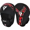 RDX Sports FOCUS PAD AURA F17 ZWART met ROOD