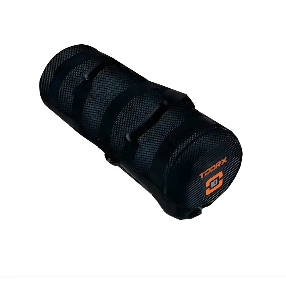 Toorx Professional Powerbag met 6 hendels - 10kg  - Carbon Look Coating