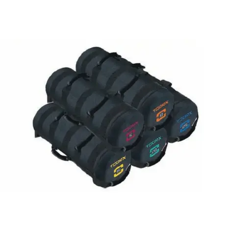 Toorx Professional Powerbag met 6 hendels - 15kg  - Carbon Look Coating