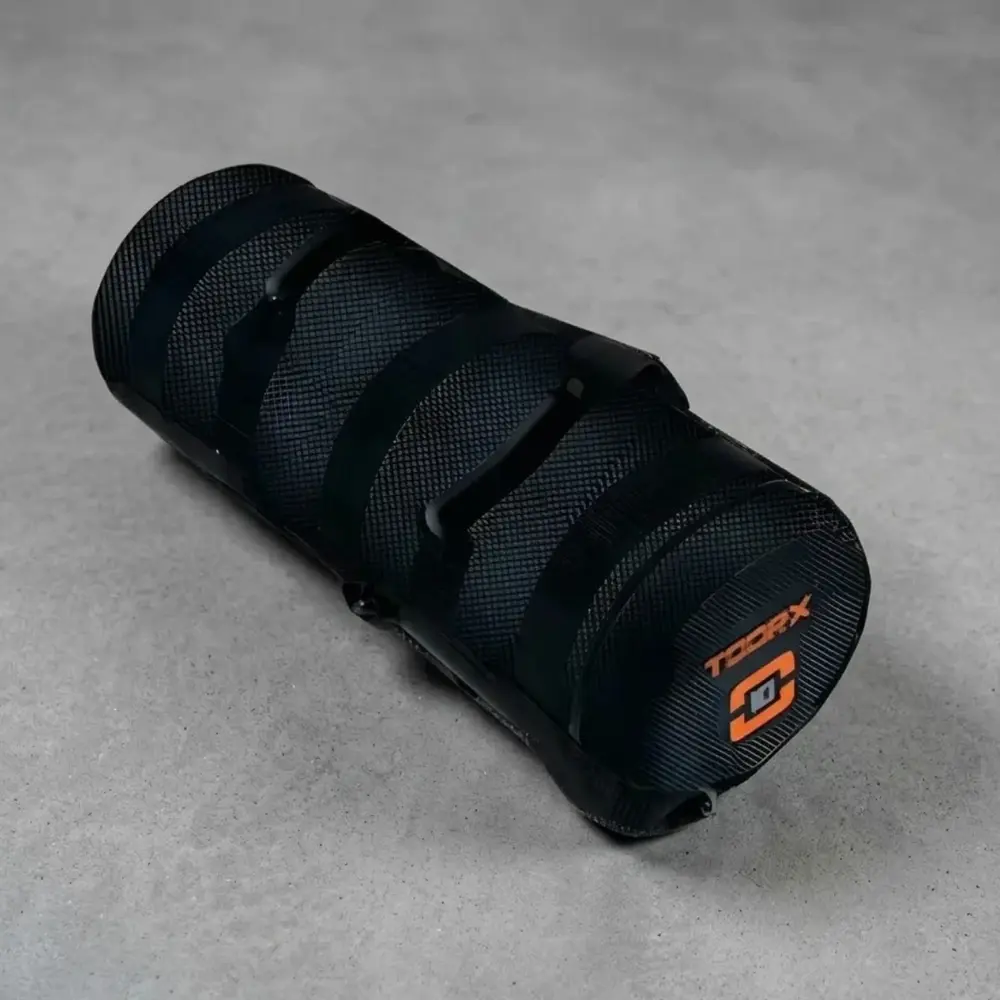 Toorx Professional Powerbag met 6 hendels - 10kg  - Carbon Look Coating