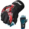 RDX Sports Grappling Gloves Aura F17 Zwart Met Rood